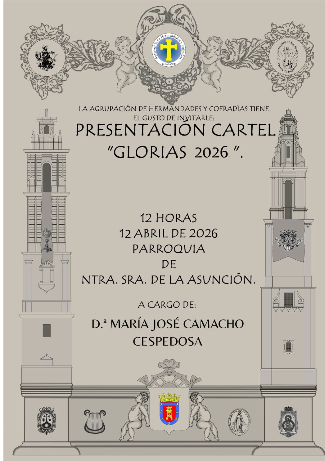 Presentación Cartel Glorias 2026 - Bujalance